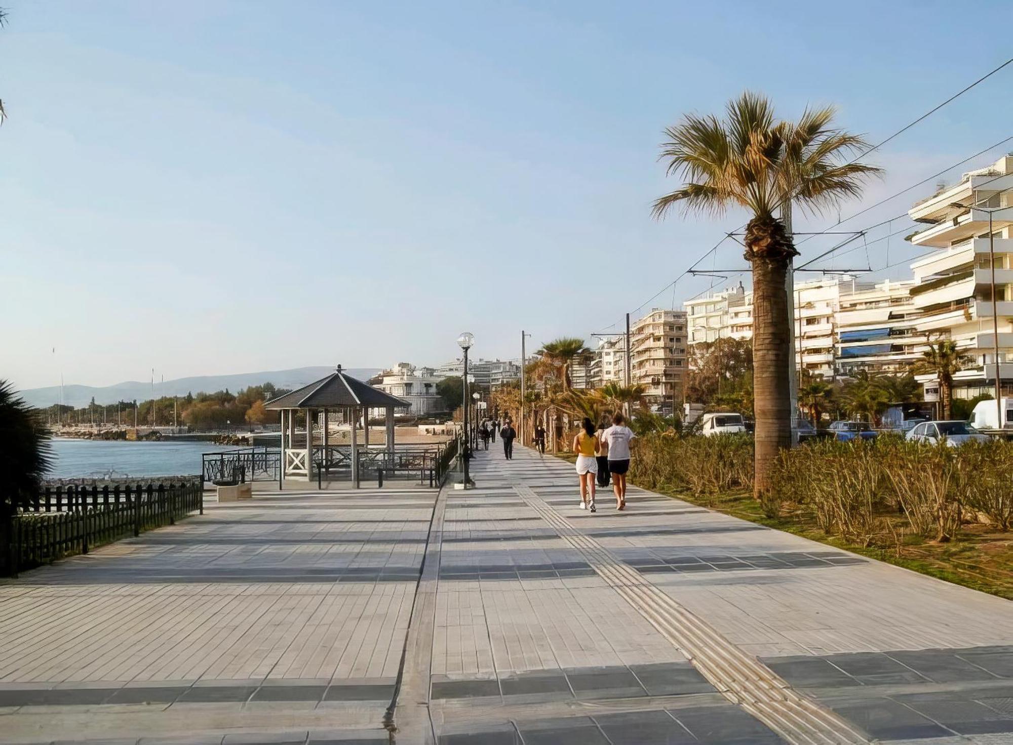 Lux Modern Apt Ανακαινισμένο Διαμέρισμα 150M Από Την Πλαζ 'Έδεμ' 아테네 외부 사진
